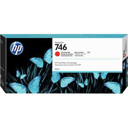 HP 746 300-ml Chromatic Red Ink Cartridge (P2V81A)