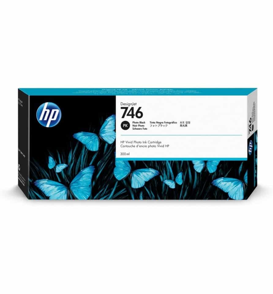 HP 746B 300-ml Photo Black Ink Cartridge (3WX35A)