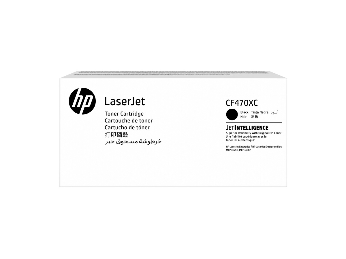 HP CF470XC Black Toner Cartridge - CF470-00008a WW