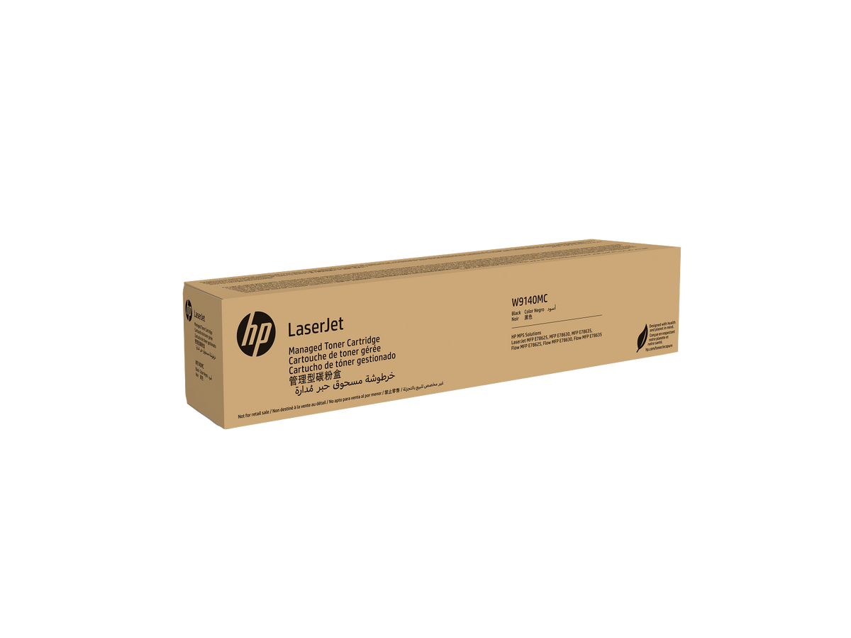 HP W9140MC Black Managed Toner Cartridge W9140-00902a WW