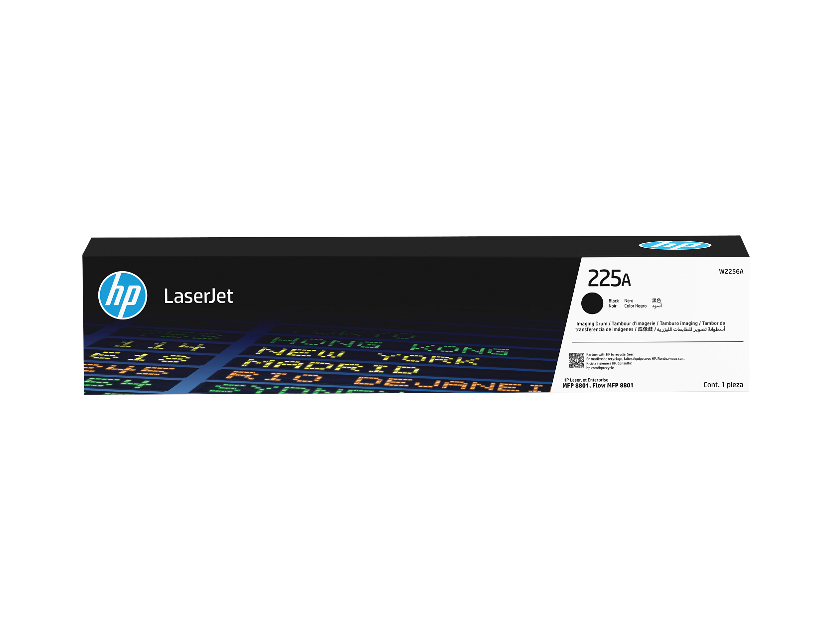 HP LaserJet 225A Black Imaging Drum W2256A W2256-00006a WW