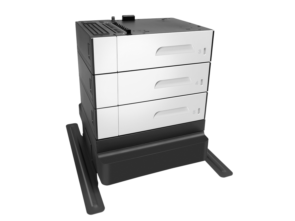 HP PageWide 3x500 Sheet Paper Tray and Stand, right view