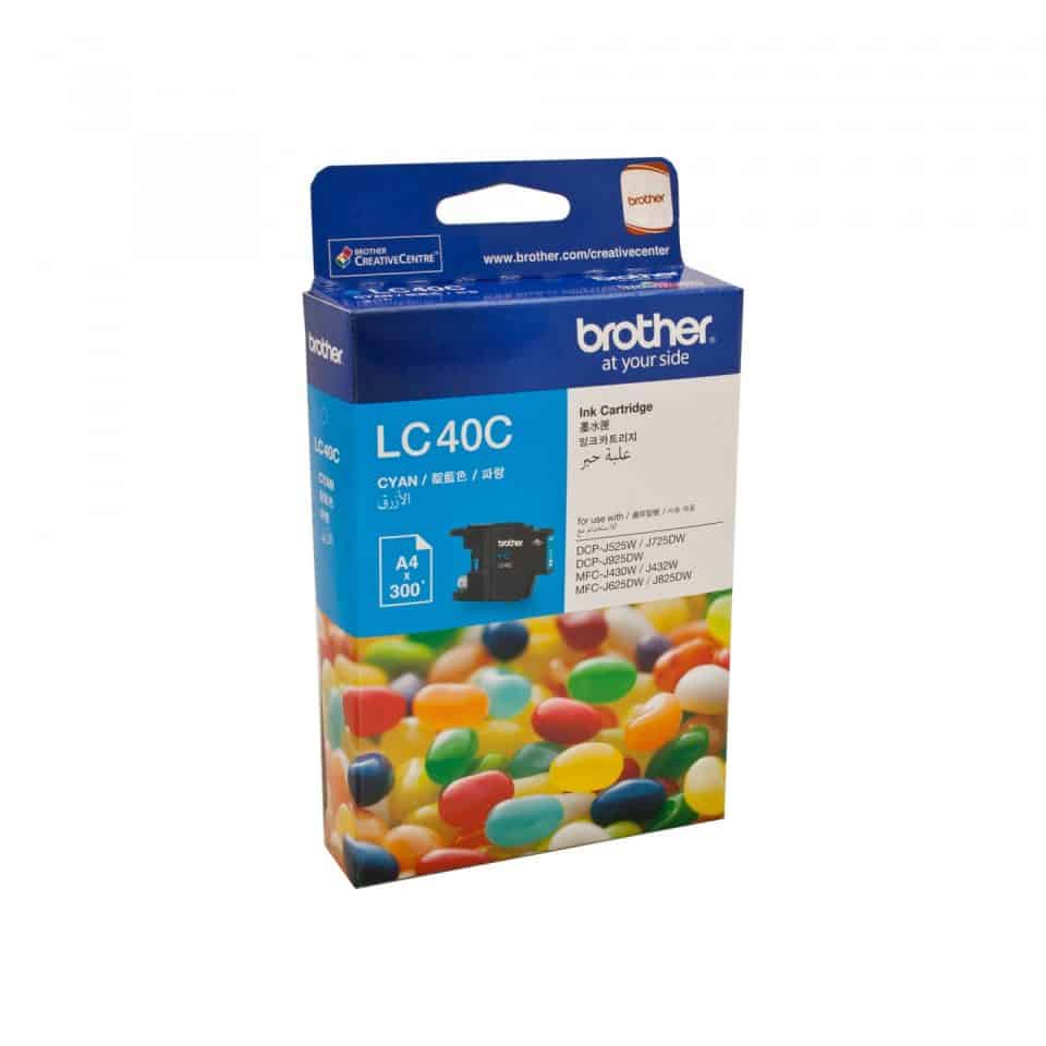 Brother LC40 Cyan Ink Cartridge
