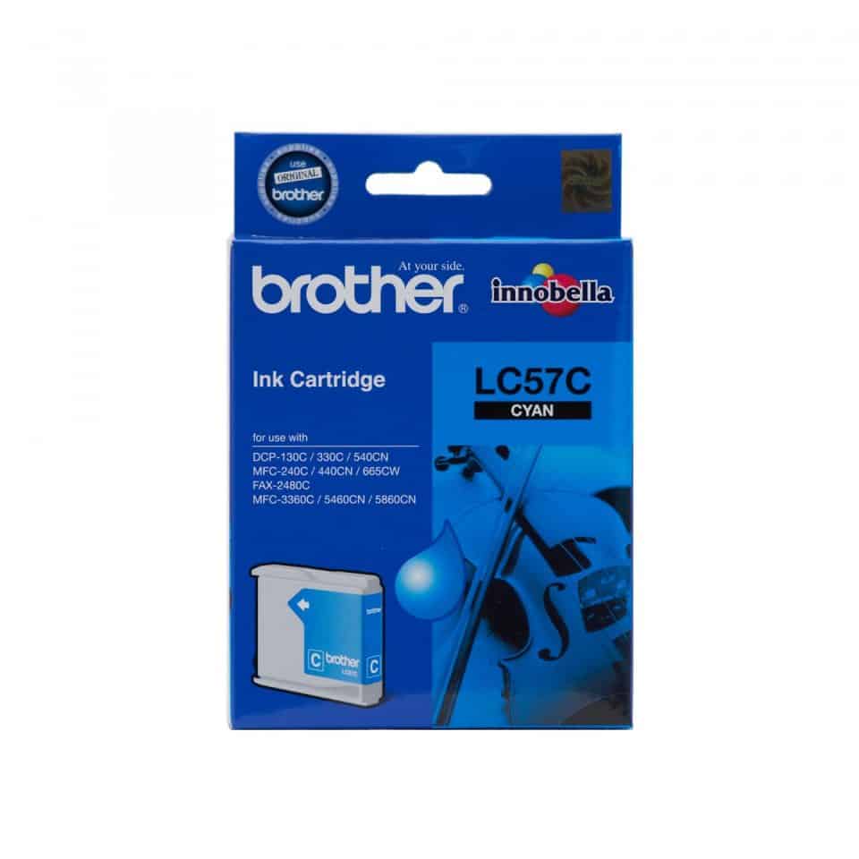 Brother LC57 Cyan Ink Cartridge