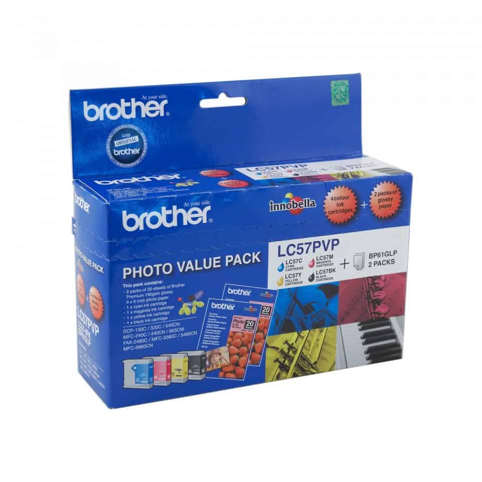 Brother LC57 Photo Value Pack