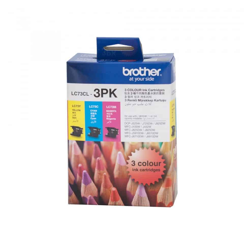 Brother LC73 CMY Colour Pack