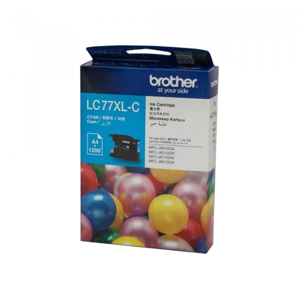 Brother LC77XL Cyan Ink Cartridge