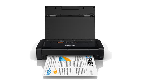 Epson WorkForce WF-100 A4 Colour Mobile Printer (C11CE05501)