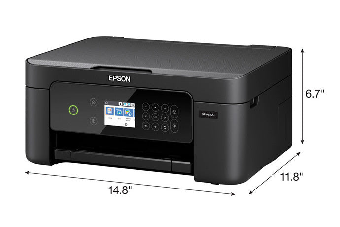 Epson Expression Home XP-4100 A4 Colour Multifunction Printer (C11CG33504)