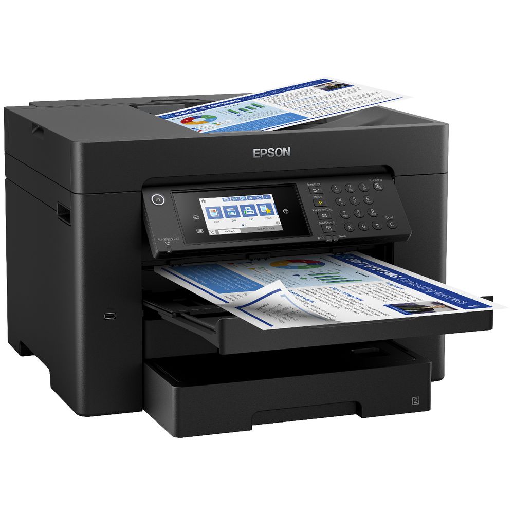 Epson WorkForce WF-7845 A3 Colour Multifunction Printer (C11CH67502)