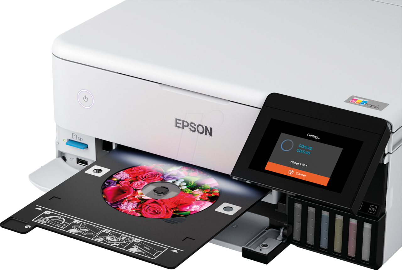 Epson EcoTank ET-8500 A4 Colour Multifunction Printer (C11CJ20501)