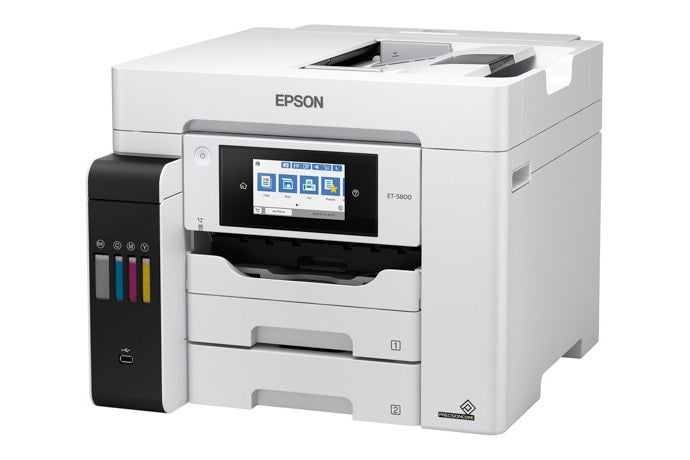 Epson EcoTank Pro ET-5800 A4 Colour Multifunction Printer (C11CJ30501)