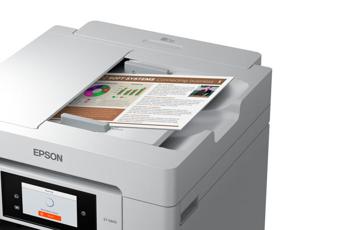 Epson EcoTank Pro ET-5800 A4 Colour Multifunction Printer (C11CJ30501)