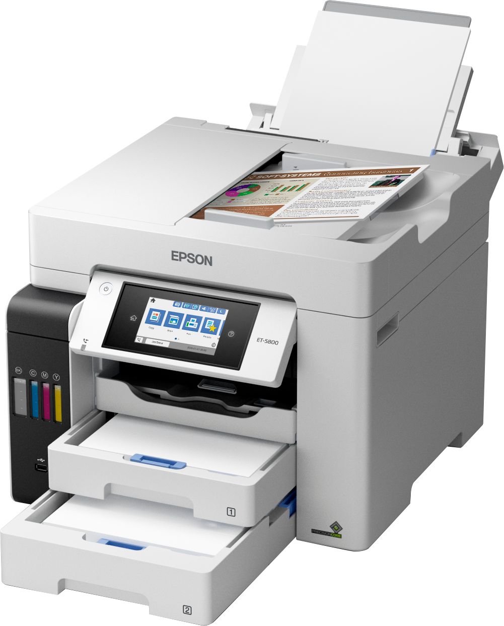 Epson EcoTank Pro ET-5800 A4 Colour Multifunction Printer (C11CJ30501)