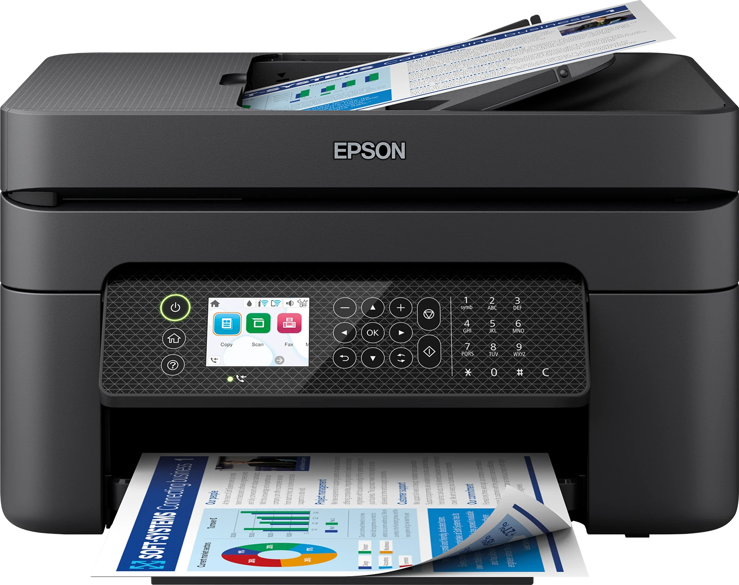 Epson WorkForce WF-2950 A4 Colour Multifunction Printer (C11CK62501)