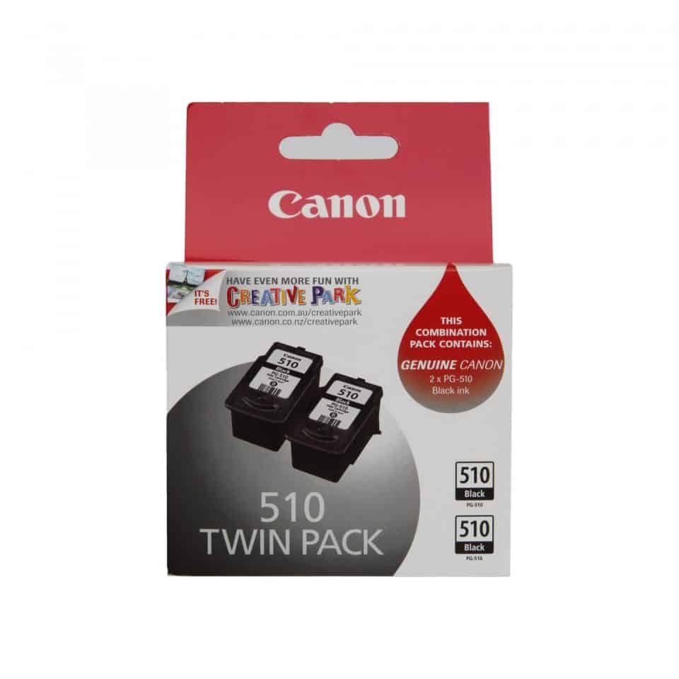 Canon PG510 Black Ink Twin Pack