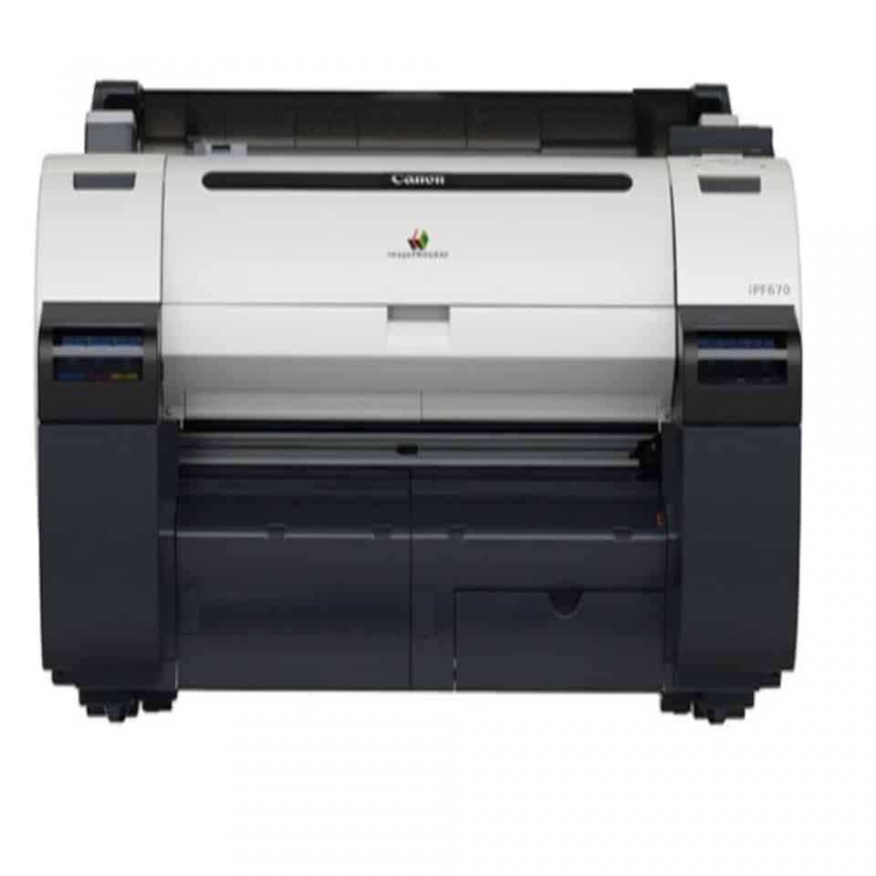 Canon 5 Colour Technical iPF670 Printer