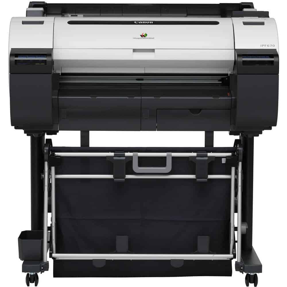 Canon 5 Colour Technical iPF670 Printer