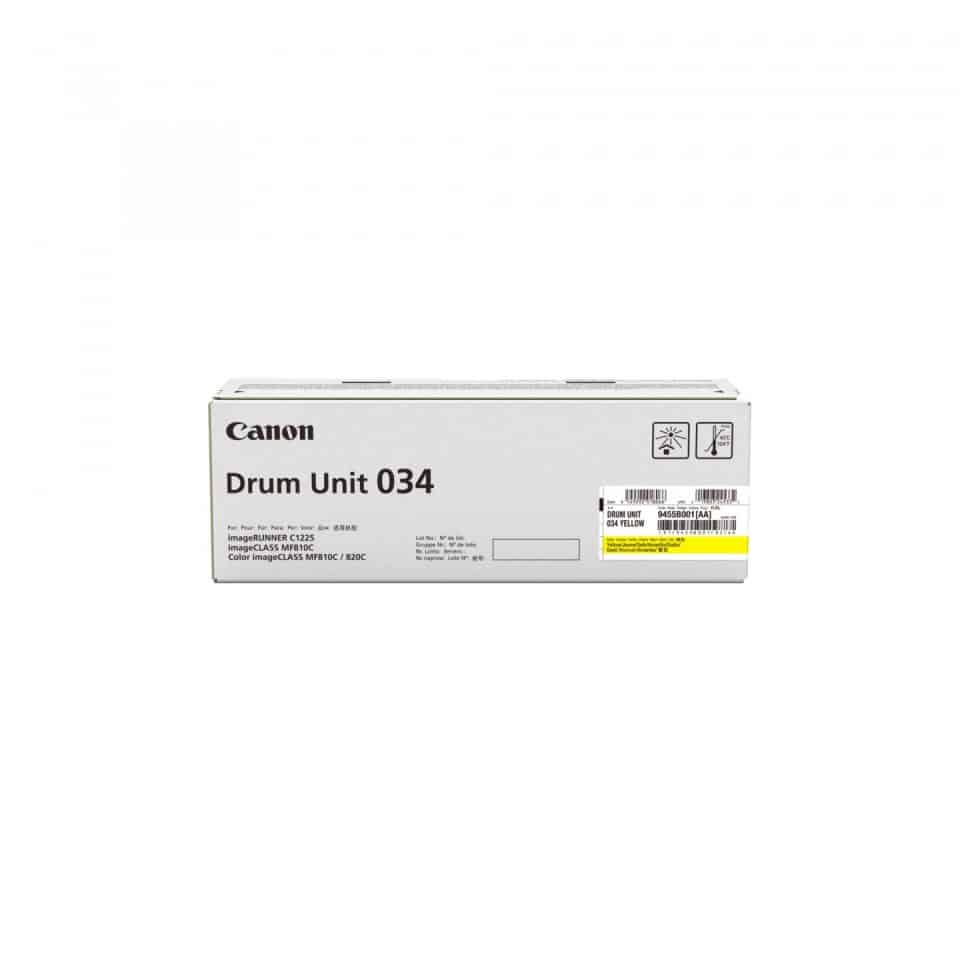 Canon CART034 Yellow Toner