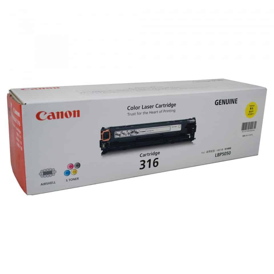 Canon CART316 Yellow Toner