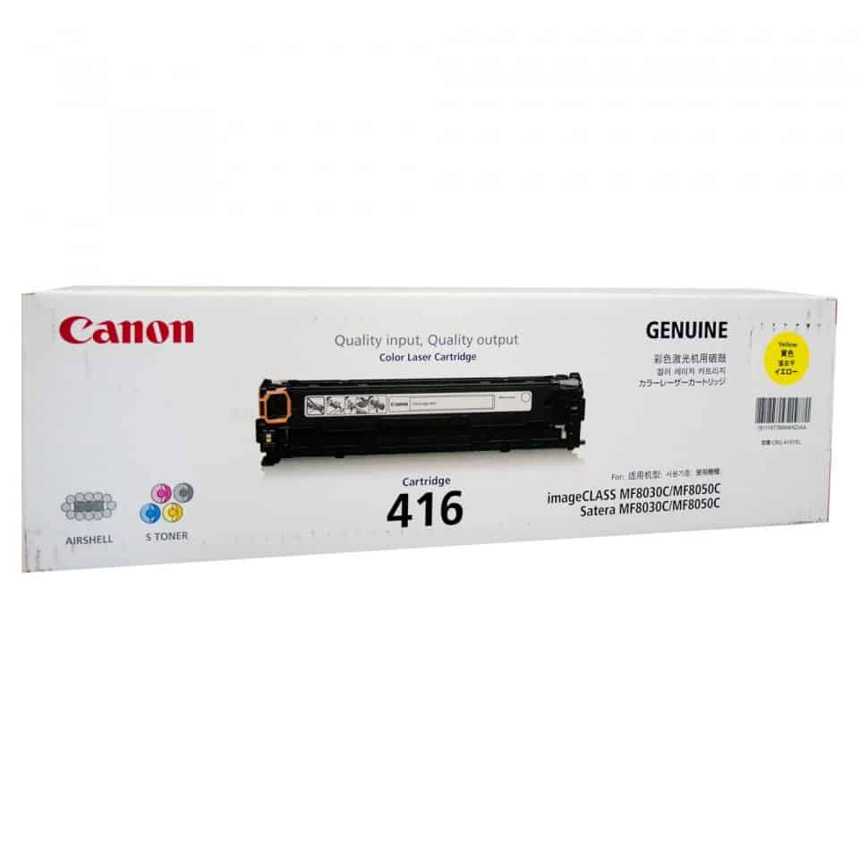 Canon CART416 Yellow Toner