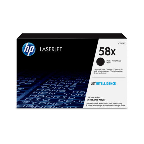 HP #58X Black Toner Cartridge (CF258X)