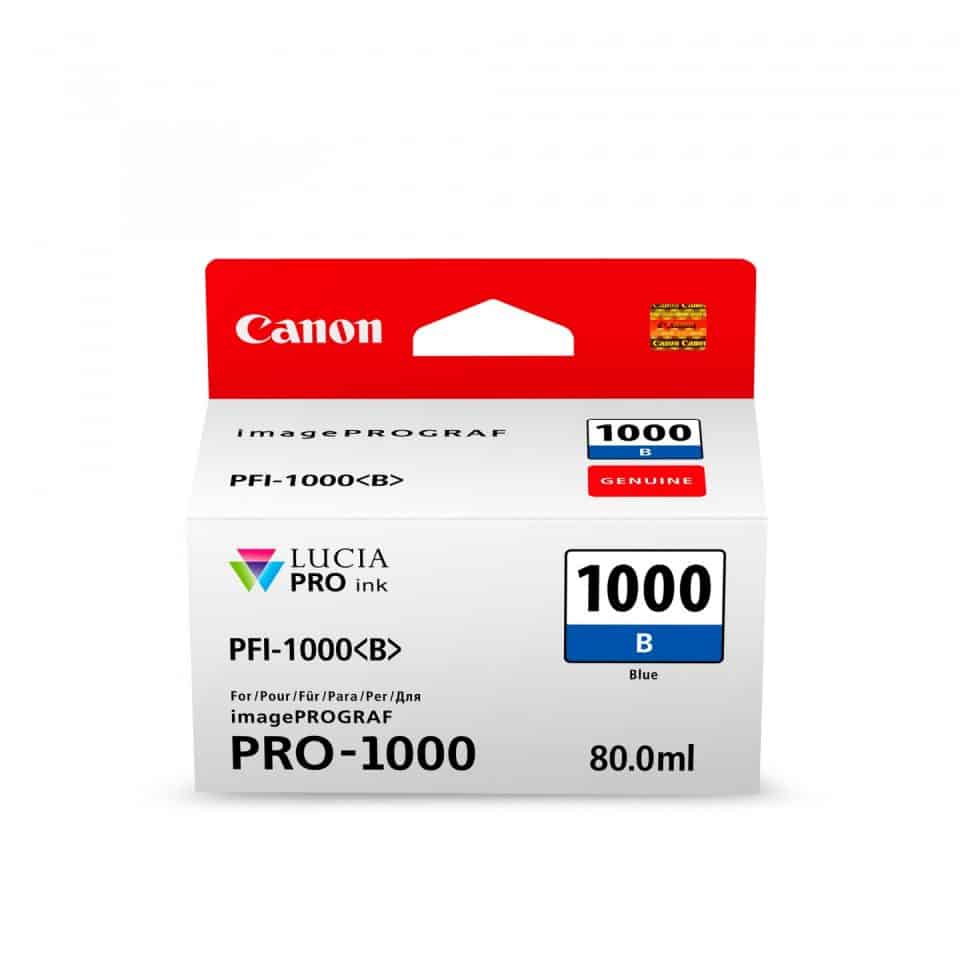 Canon PFI1000 Blue Ink Cartridge
