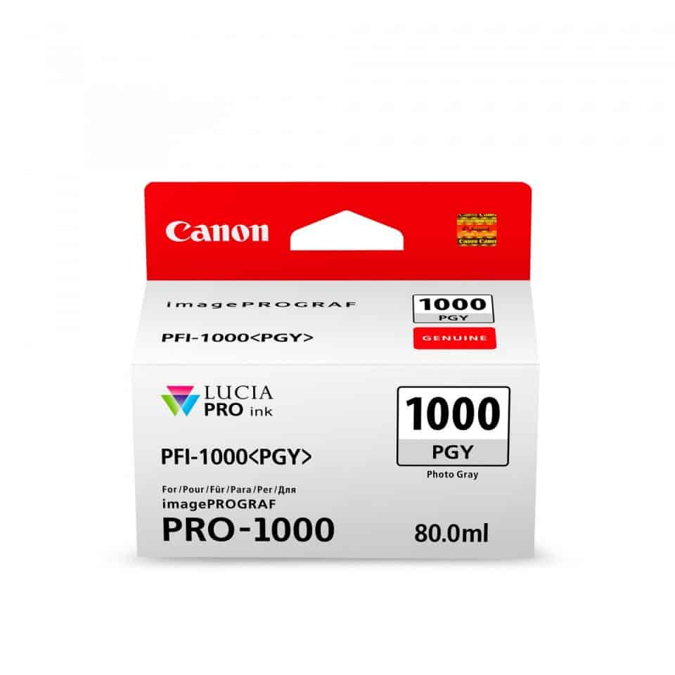 Canon PFI1000 Ph Grey Ink Cartridge