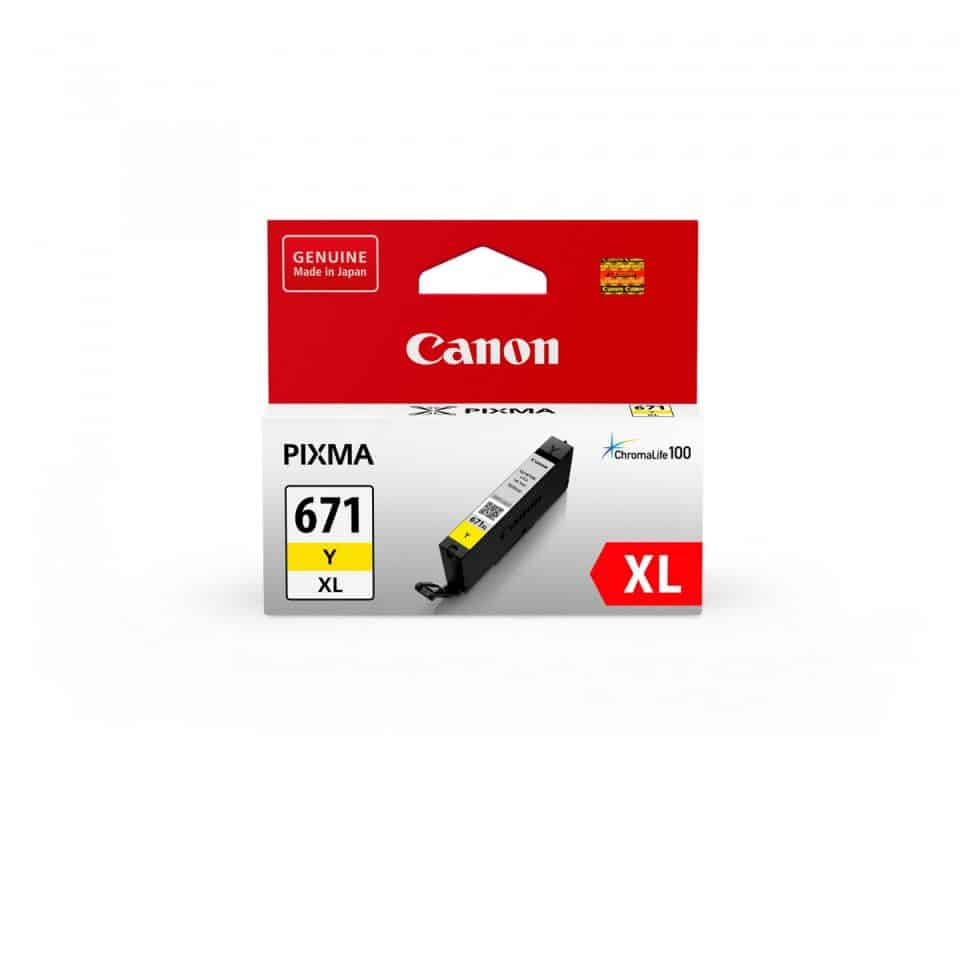 Canon CLI671XL Yellow Ink Cartridge