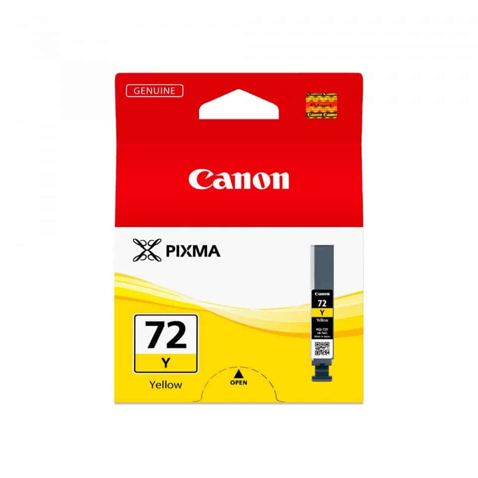 Canon PGI72 Yellow Ink Cartridge