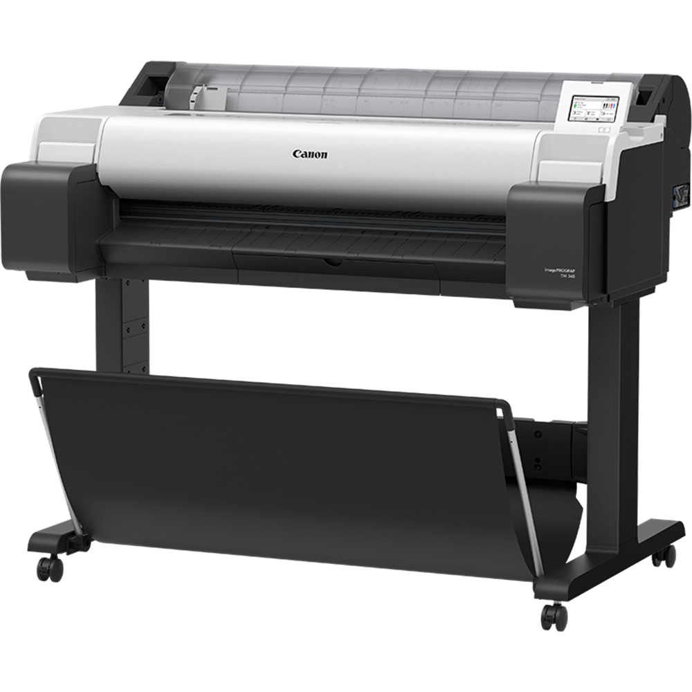 Canon imagePROGRAF TM-340 Large Format Printer with LFP Roll and Stand
