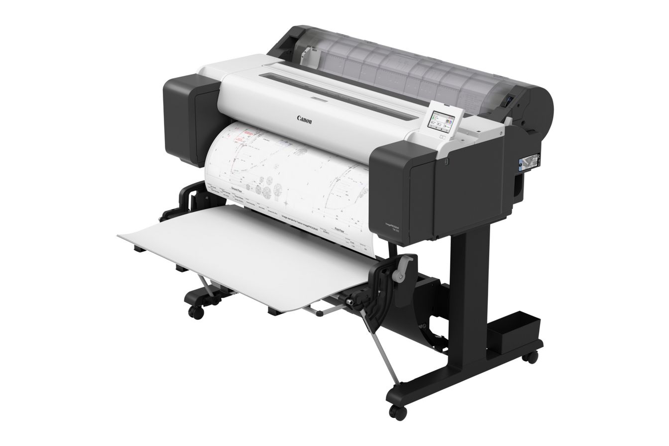 Canon imagePROGRAF TM-350ST Colour Large Format Printer with Stand & LFP Roll (CIPFTM-350ST)