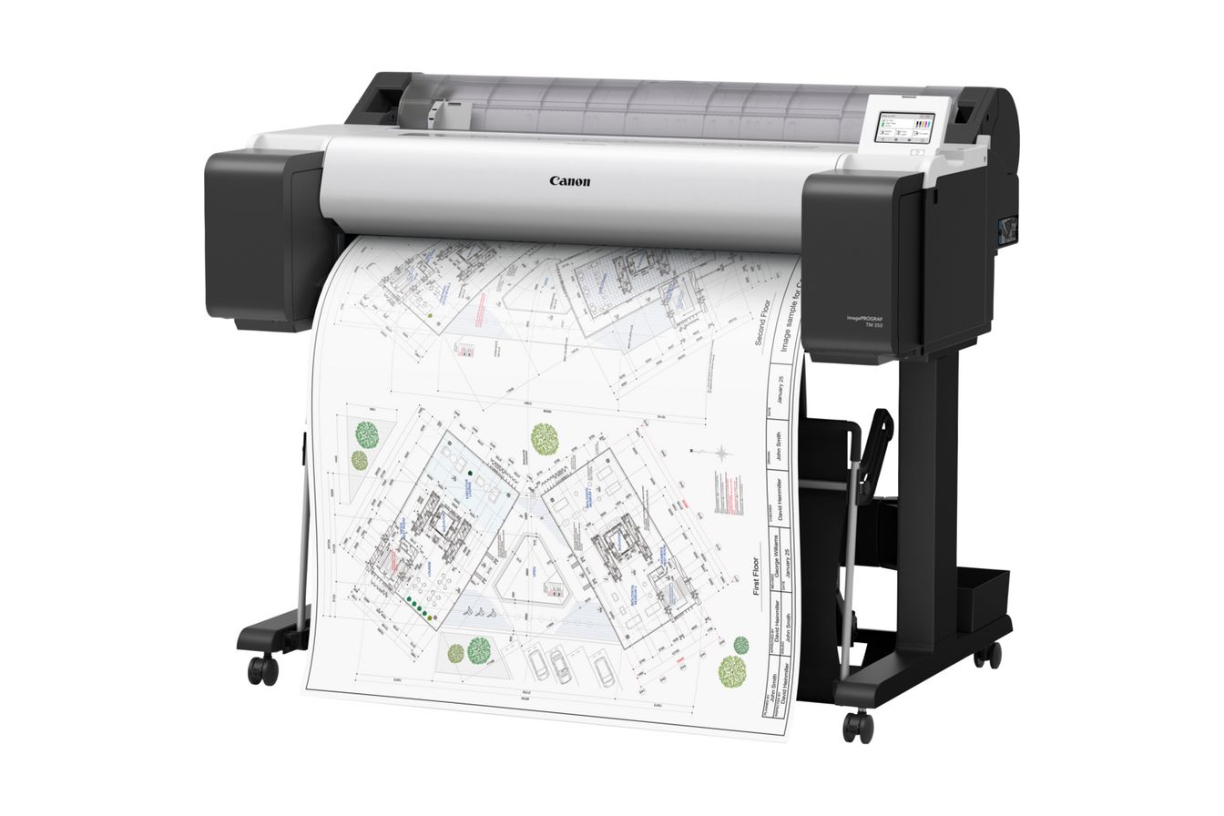 Canon imagePROGRAF TM-350ST Colour Large Format Printer with Stand & LFP Roll (CIPFTM-350ST)
