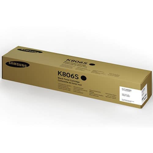 SAMSUNG 806 Black Toner Cartridge - 45k page yield (CLT-K806/SEE)