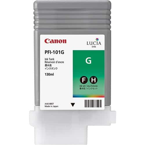Canon PFI-101G 130-ml Green Ink Cartridge