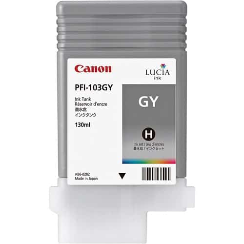 Canon PFI-103GY 130-ml Grey Ink Cartridge
