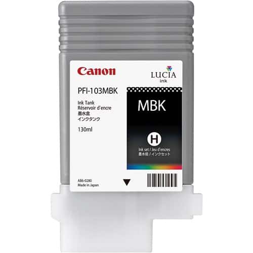 Canon PFI-103MBK 130-ml Matte Black Ink Cartridge