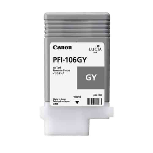 Canon LUCIA EX PFI-106GY 130-ML Grey Ink Cartridge