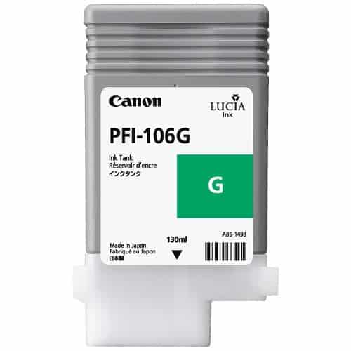Canon LUCIA EX PFI-106G 130-ML Green Ink Cartridge