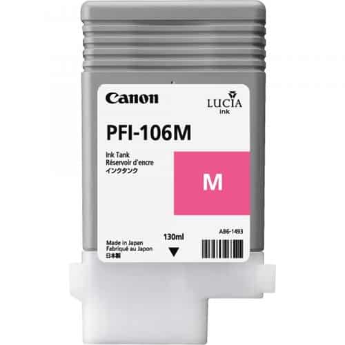 Canon LUCIA EX PFI-106M 130-ML Magenta Ink Cartridge