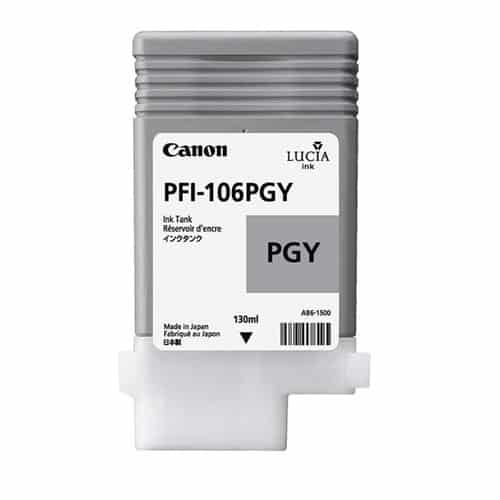 Canon LUCIA EX PFI-106PGY 130-ML Photo Grey Ink Cartridge