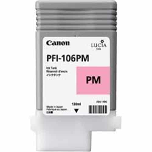 Canon LUCIA EX PFI-106PM 130-ML Photo Magenta Ink Cartridge