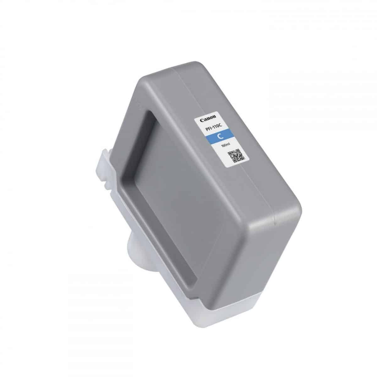 Canon PFI-110C 160-ml Pigment Cyan Ink Cartridge