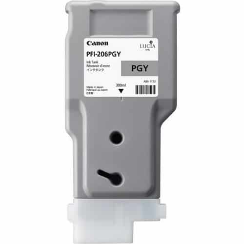 Canon LUCIA EX PFI-206PGY 300-ML Photo Grey Ink Cartridge