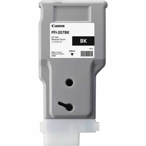 Canon PFI-207BK 300-ml Black Ink Cartridge