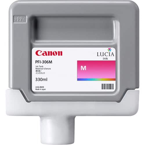 Canon LUCIA EX PFI-306M 330-ML Magenta Ink Cartridge
