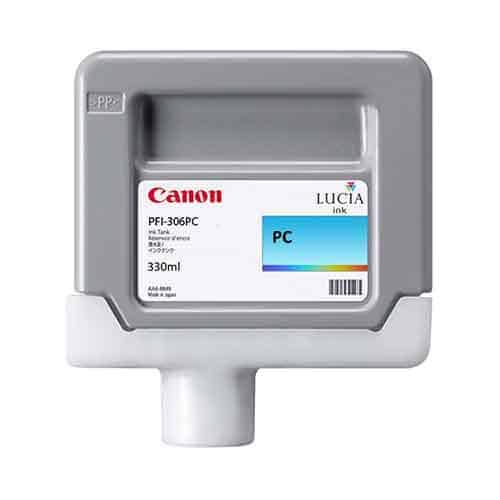 Canon LUCIA EX PFI-306PC 330-ML Photo Cyan Ink Cartridge