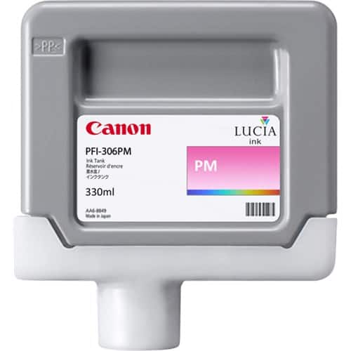 Canon LUCIA EX PFI-306PM 330-ML Photo Magenta Ink Cartridge
