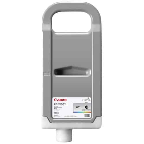 Canon LUCIA EX PFI-706GY 700-ML Grey Ink Cartridge