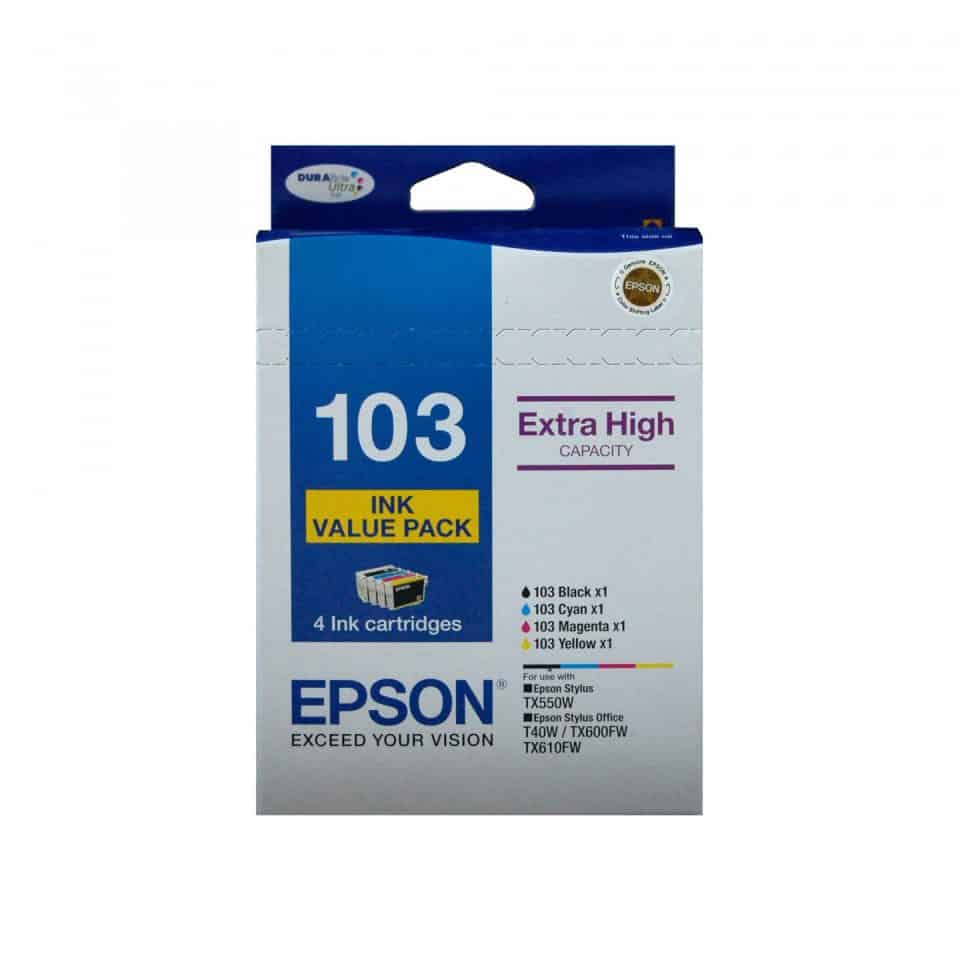 Epson 103 H/Y Ink Value Pack